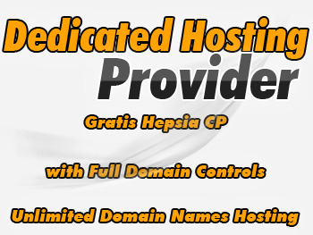 Half-price dedicated hosting servers accounts